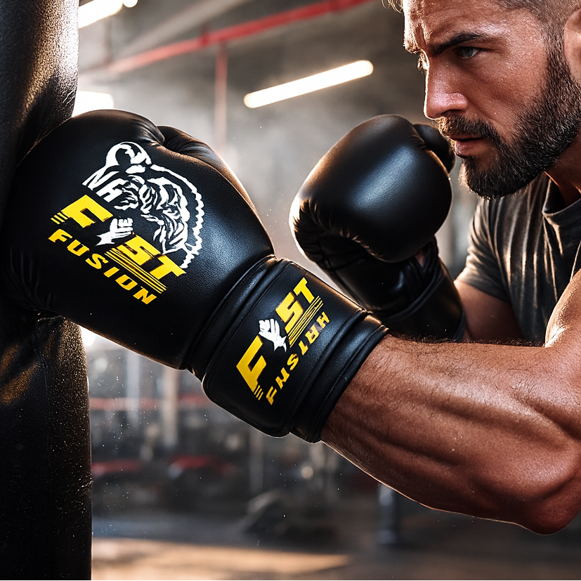 Fist Fusion Adults Maya Hide Gloves: Unleash Your Power, Lock In Your Protection.