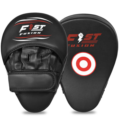 Boxing Focus Strike Pads Curved Punching MMA Muay Thai Training Sparring Kickpad Shields Pair