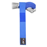 Boxing Inner Gloves Cotton Cloth Stretchable Gel Padded Kickboxing MMA Training Gloves Long Wrist Support Gloves-Blue