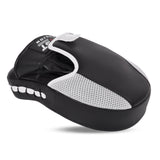 Boxing Focus Strike Pads Curved Punching MMA Muay Thai Training Sparring Kickpad Shields Pair Black-White